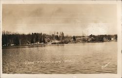 Lake Tomahawk, Oneida County Postcard