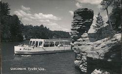 Tour Boat Wisconsin Dells, WI Postcard Postcard Postcard