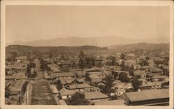 Looking toward the Sierra Nevada Postcard