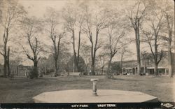 City Park - Troy Tennessee Postcard