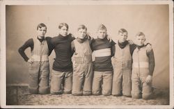 Football Team MVHS or Cornell College Mount Vernon, IA Postcard Postcard Postcard