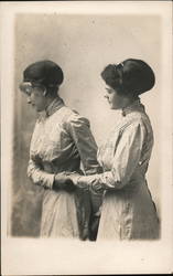 One Woman Consoling Another Woman Postcard