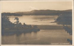 Nooksack River Scene, Mt. Baker Lynden, WA Postcard Postcard Postcard