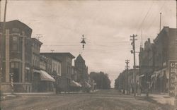 Clark Street Forest City, IA Postcard Postcard Postcard