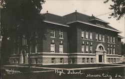 High School Mason City, IA Postcard Postcard Postcard