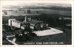 Capuchin Home Huntington, IN Postcard Postcard Postcard