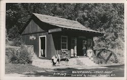 Waterwheel Craft Shop Postcard
