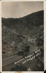 Boulder Canyon Road Postcard