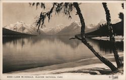 Lake McDonald, Glacier National Park Postcard