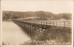 34 Highway Bridge Postcard