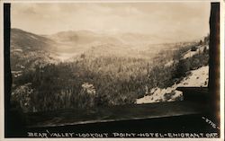 Bear Valley - Lookout Point - Hotel Postcard