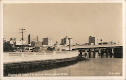 Skyline from Bayshore Drive Tampa, FL Postcard Postcard Postcard