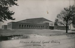 Illinois National Guard Armory Sullivan, IL Postcard Postcard Postcard