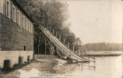 Lakehouse on Thornapple Lake, Michigan Postcard