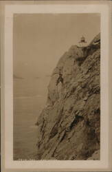 Trinidad Head Lighthouse California Postcard Postcard Postcard