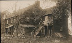 John Balch House Beverly, MA Snow Postcard Postcard Postcard