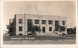 Washington County Courthouse Postcard