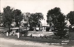 Shuffle Board Club Postcard