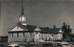 Community Protestant Church of Mondelaine Postcard