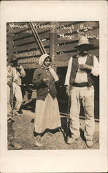 Woman Prisoner Mayo Indians Postcard