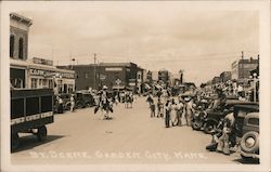 Street Scene Garden City, KS Postcard Postcard Postcard