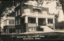 Lutheran Children's Home Winfield, KS Postcard Postcard Postcard