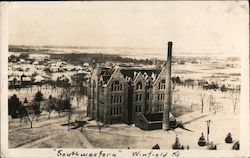 Southwestern College in Winter Postcard