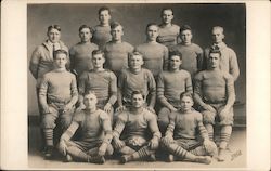 Southwestern College Football Team - 1915 Postcard