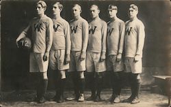 Basketball Team 1912 Postcard