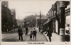 Stand Lane Radcliffe, England Greater Manchester Postcard Postcard Postcard