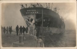 Nepos Docked Photo Up Close Postcard