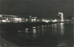 Night View Mazatlan, Mexico Postcard Postcard Postcard