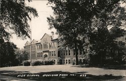 High School Highland Park, IL Postcard Postcard Postcard