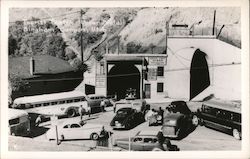 Tourist Traffic, Upper Portal, Bingham-Copperfield Tunnel Postcard