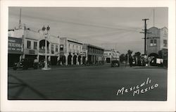 Street View of Mexicali, Mexico Postcard