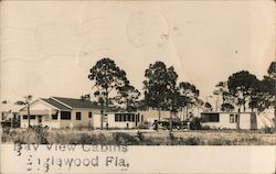 Bay View Cabins Postcard