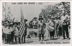 Fort Jones Boy Scouts - 1913 - 1976 Postcard