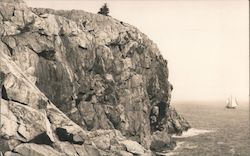 Great Head, Highest Sea Cliff on East Coast Bar Harbor, ME Postcard Postcard Postcard