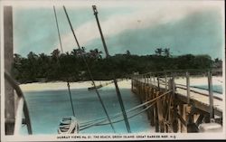 The Beach at Green Island - Great Barrier Reef Postcard