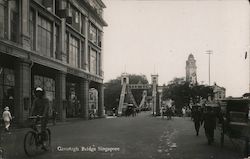 Cavenagh Bridge, Fullerton Square Postcard
