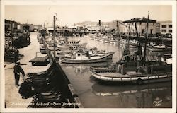 Fishermans Wharf San Francisco, CA Postcard Postcard Postcard