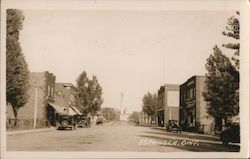 Street Scene Postcard