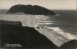 Point Sur Lighthouse, Carmel-San Simeon Highway Postcard