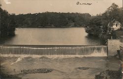 Dam at Oronoco Mill, Zumbro River Minnesota Postcard Postcard Postcard