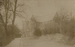 St Michael's Coppenhall church Postcard