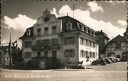 Hotel Lowen Beinwil am See, Switzerland Postcard Postcard Postcard