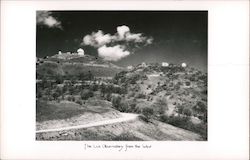 The Lick Observatory from the West Postcard