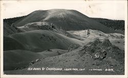 Ash-Dunes & Cindercone Lassen Volcanic National Park, CA Postcard Postcard Postcard