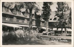 Tahoe Tavern Lake Tahoe California Postcard Postcard Postcard