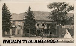 Indian Trading Post Postcard